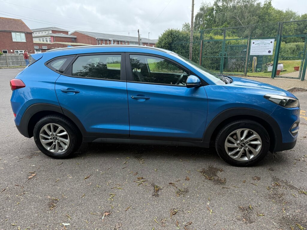 Hyundai Tucson 2.0 Crdi Se Nav Suv 4Wd Euro 6 13 WF66MOV Blue #4