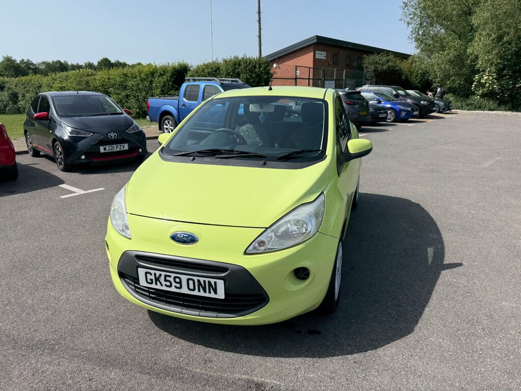 Ford KA 1.2 Style Hatchback Euro 4 69 P GK59ONN Green #4