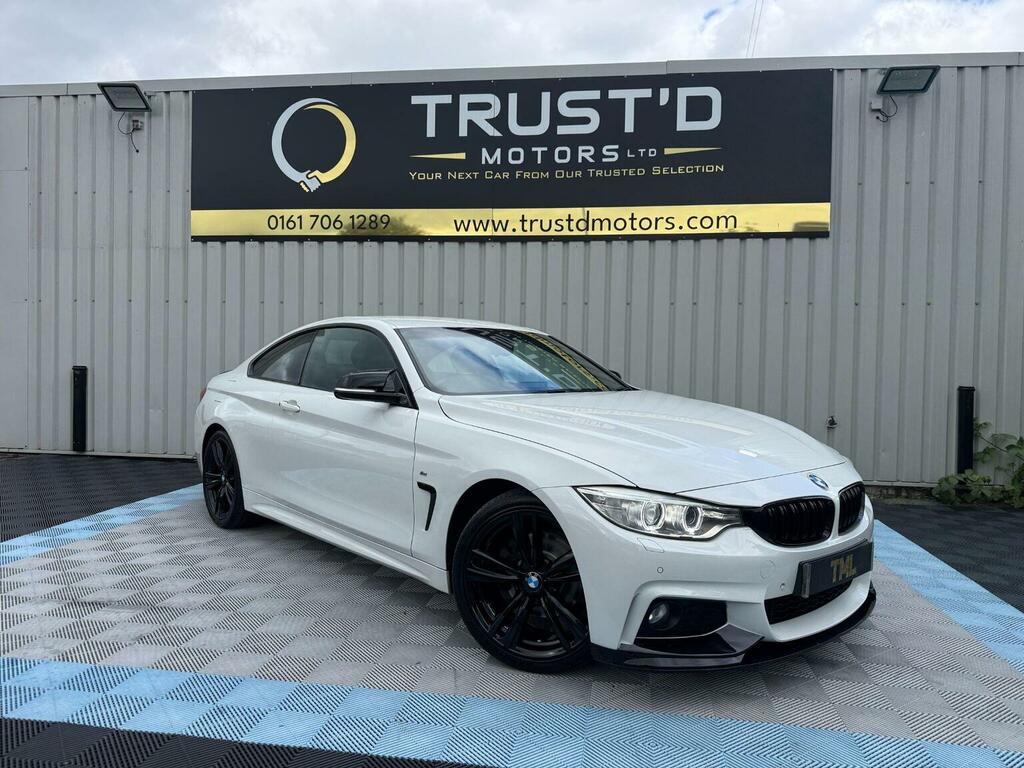 BMW 4 Series Gran Coupe Coupe 2.0 420D M Sport Euro 6 Ss 2014 LV64BWB White #2