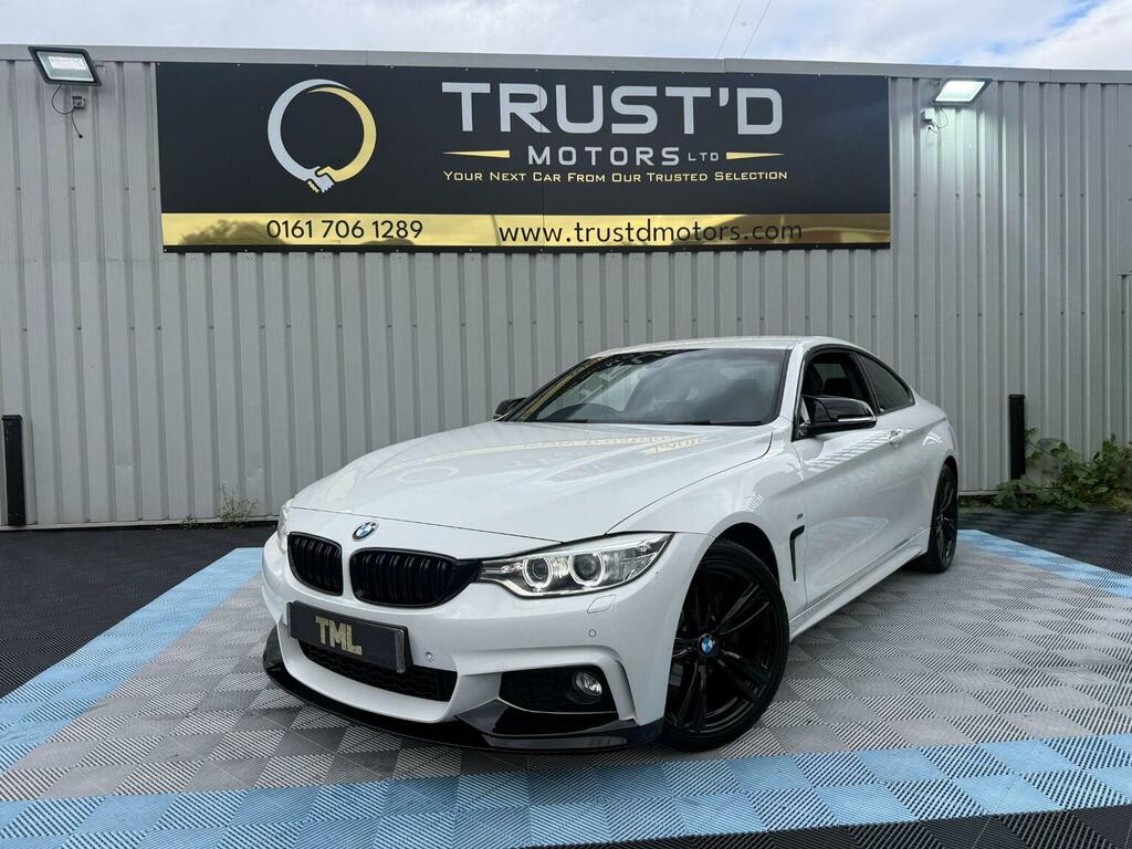 BMW 4 Series Gran Coupe Coupe 2.0 420D M Sport Euro 6 Ss 2014 LV64BWB White #6