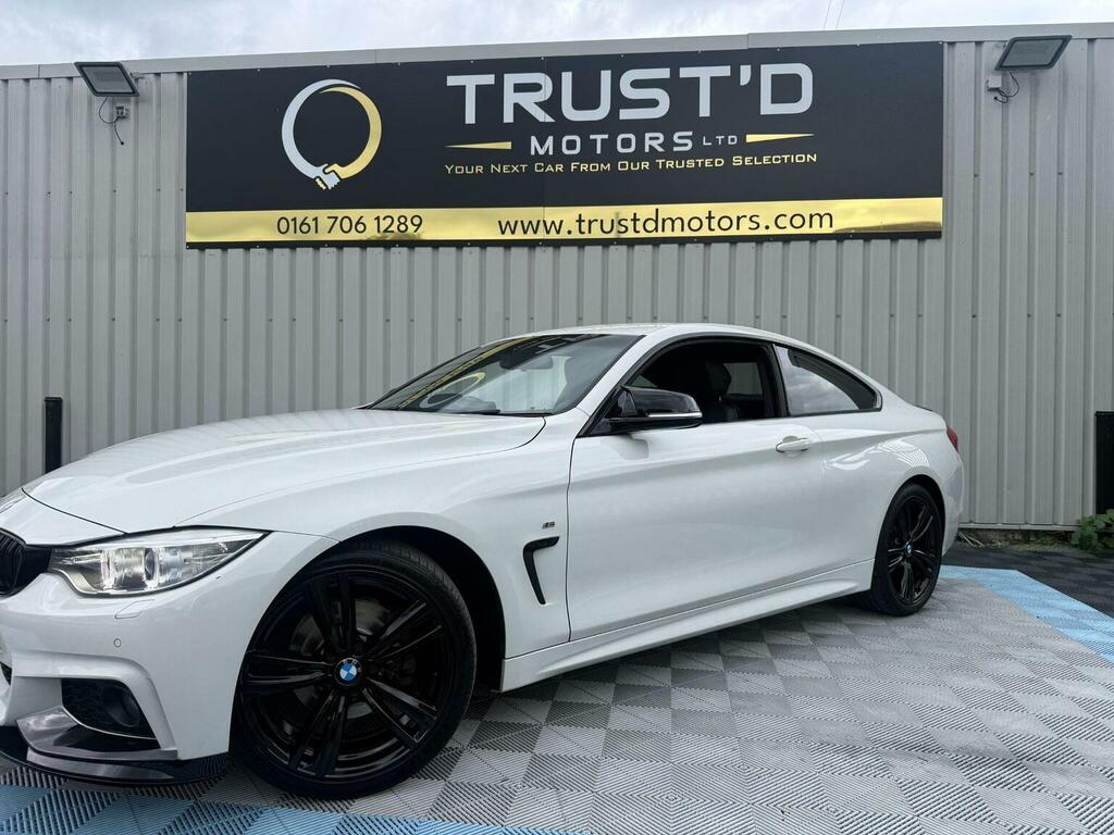 BMW 4 Series Gran Coupe Coupe 2.0 420D M Sport Euro 6 Ss 2014 LV64BWB White #4