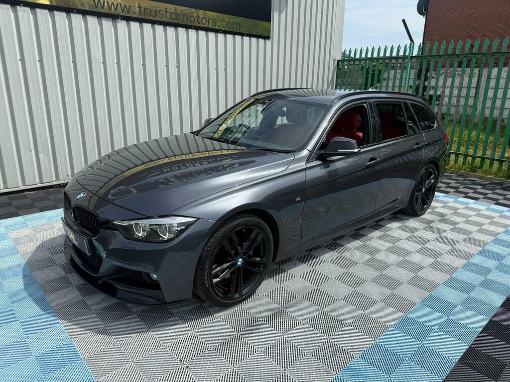 BMW 3 Series Estate 2.0 320D M Sport Shadow Edition Touring Aut YL19YPE Grey #6