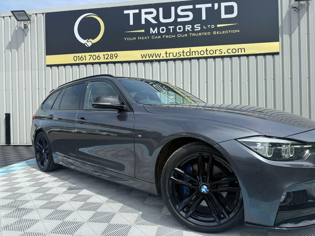 BMW 3 Series Estate 2.0 320D M Sport Shadow Edition Touring Aut YL19YPE Grey #4