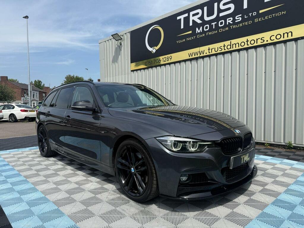BMW 3 Series Estate 2.0 320D M Sport Shadow Edition Touring Aut YL19YPE Grey #3