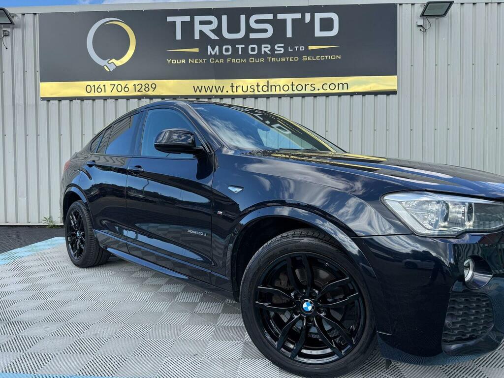 BMW X4 Suv 2.0 20D M Sport Xdrive Euro 6 Ss RK16XNJ Black #3