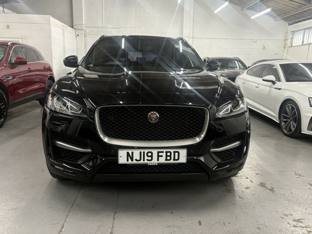 Jaguar F-Pace 2.0 D180 R-sport NJ19FBD Black #5