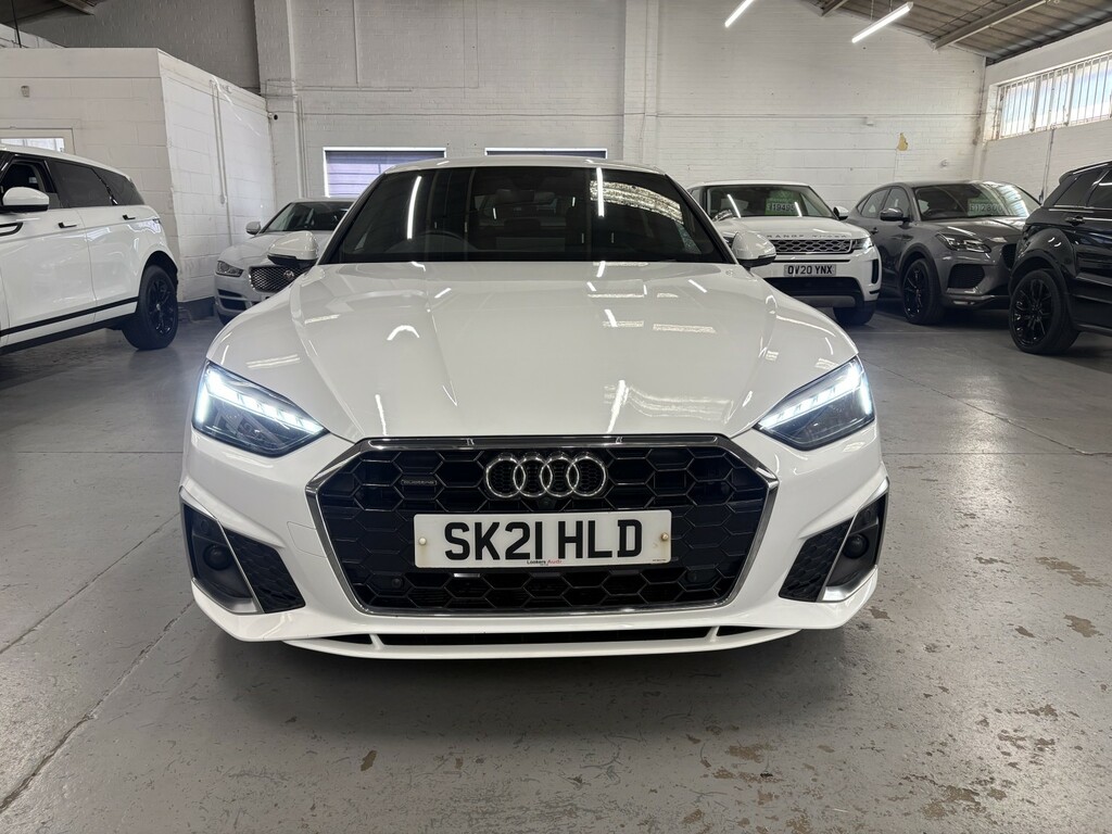 Audi A5 2.0 Tdi 40 S Line SK21HLD White #5