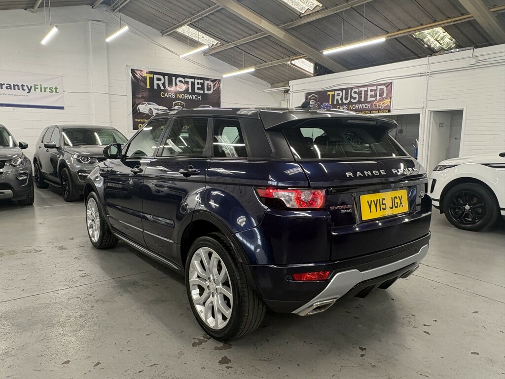 Land Rover Range Rover Evoque 2.2 Sd4 Dynamic YY15JGX Blue #4