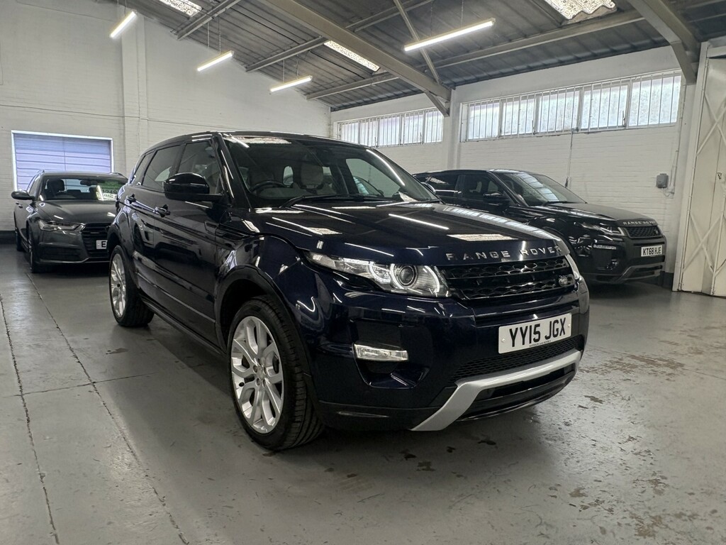 Land Rover Range Rover Evoque 2.2 Sd4 Dynamic YY15JGX Blue #2