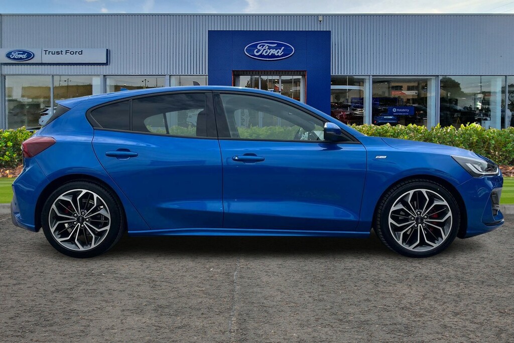 Ford Focus 1.0T Ecoboost Mhev St-line X Hatchback BG74SXA Blue #3