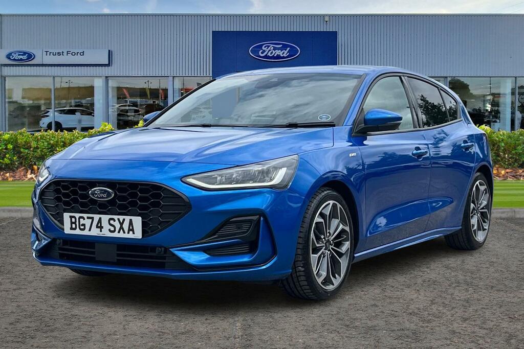 Ford Focus 1.0T Ecoboost Mhev St-line X Hatchback BG74SXA Blue #5