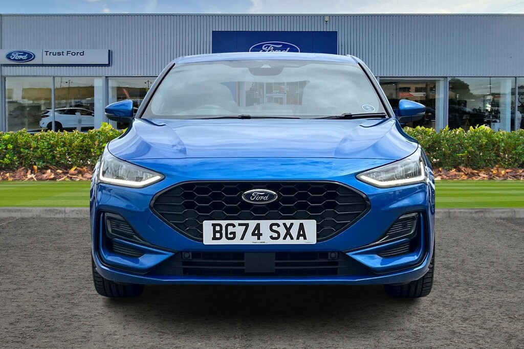 Ford Focus 1.0T Ecoboost Mhev St-line X Hatchback BG74SXA Blue #6