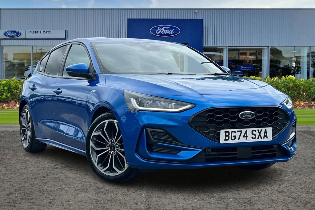 Ford Focus 1.0T Ecoboost Mhev St-line X Hatchback Blue