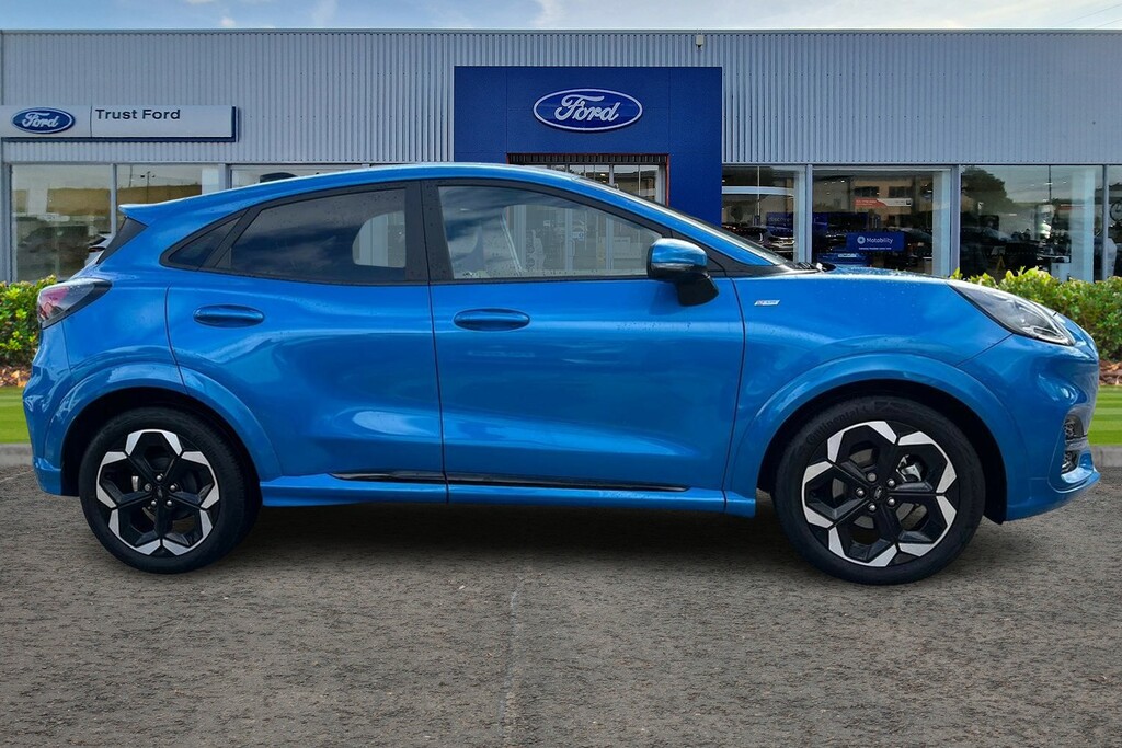 Ford Puma 1.0 Ecoboost Hybrid Mhev 155 St-line X Dct 5Dr- Pa WR25ADZ Blue #3