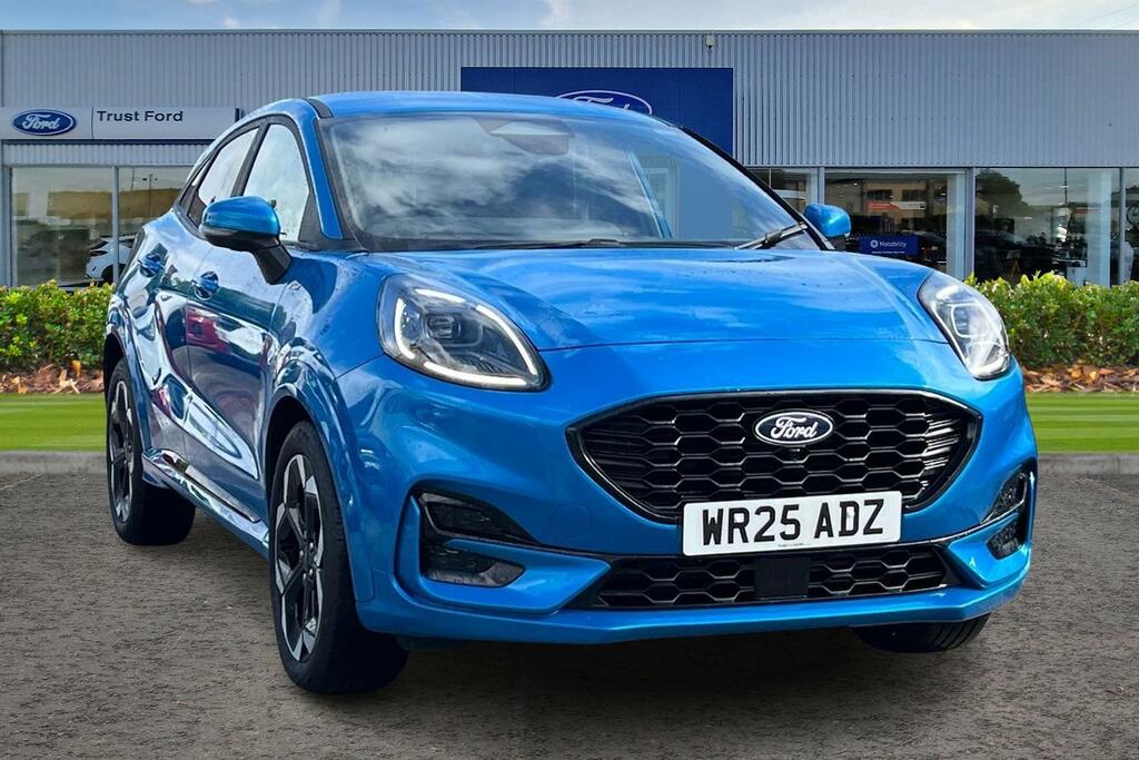 Ford Puma 1.0 Ecoboost Hybrid Mhev 155 St-line X Dct 5Dr- Pa Blue