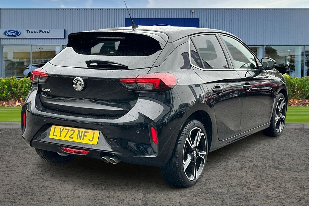 Vauxhall Corsa 1.2 Turbo Ultimate Hatchback Euro LY72NFJ Black #4