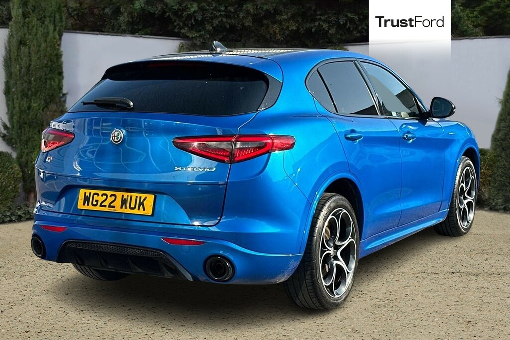 Alfa Romeo Stelvio 2.0T Veloce Suv Q4 Awd Euro 6 S S WG22WUK Blue #4