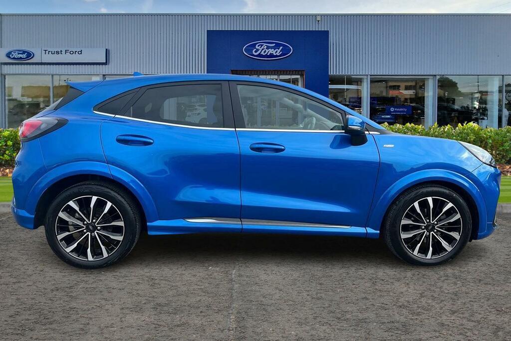 Ford Puma 1.0 Ecoboost Hybrid Mhev 155 St-line Vignale AO23BYF Blue #3