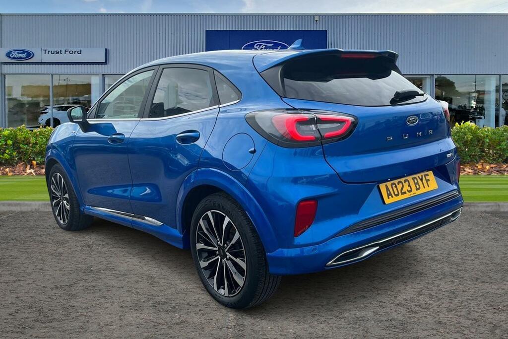 Ford Puma 1.0 Ecoboost Hybrid Mhev 155 St-line Vignale AO23BYF Blue #2
