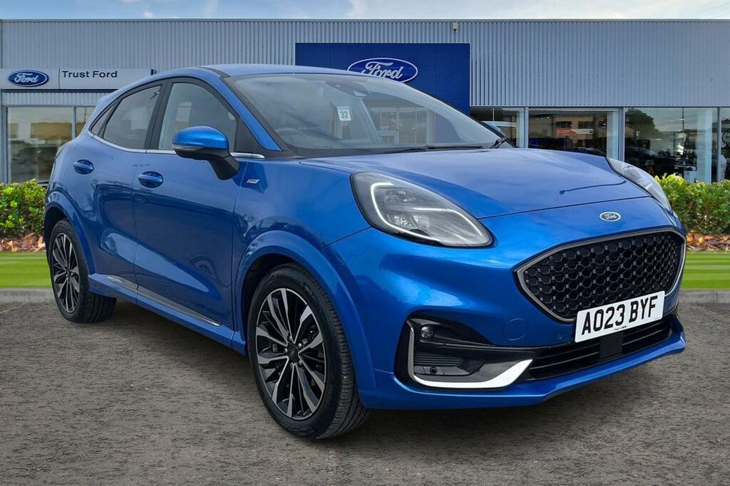 Ford Puma 1.0 Ecoboost Hybrid Mhev 155 St-line Vignale Blue