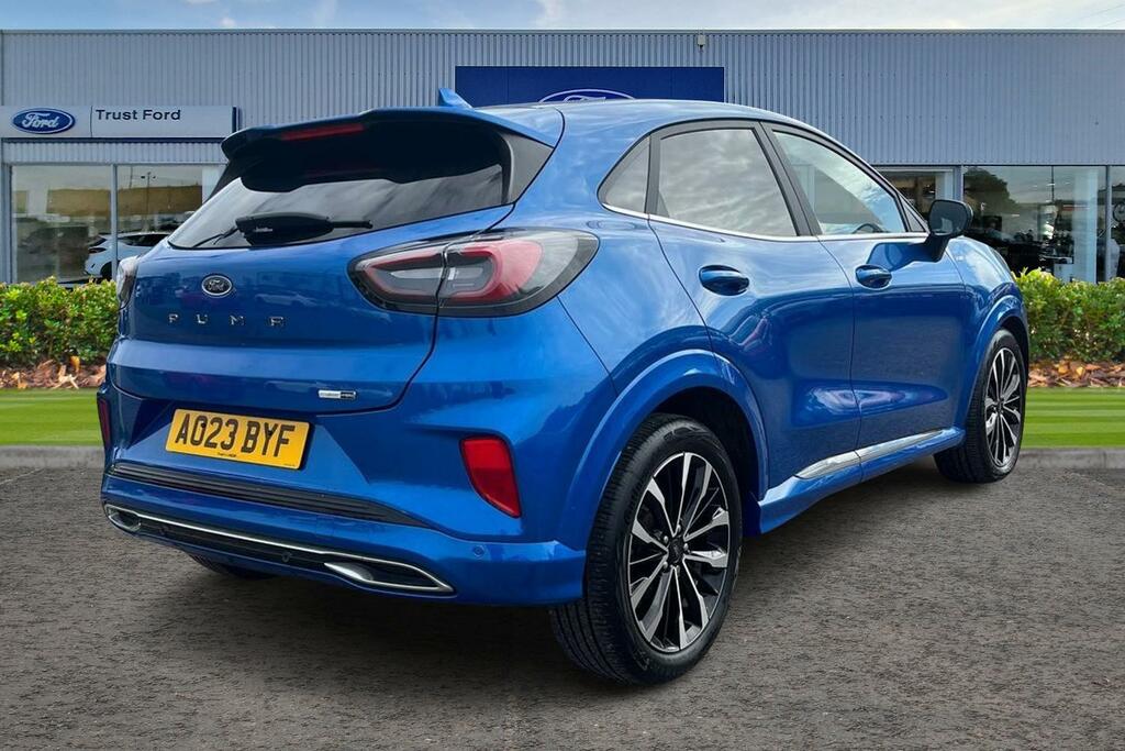 Ford Puma 1.0 Ecoboost Hybrid Mhev 155 St-line Vignale AO23BYF Blue #4