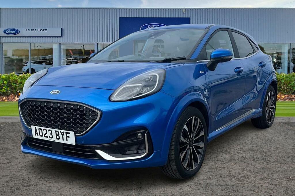 Ford Puma 1.0 Ecoboost Hybrid Mhev 155 St-line Vignale AO23BYF Blue #5