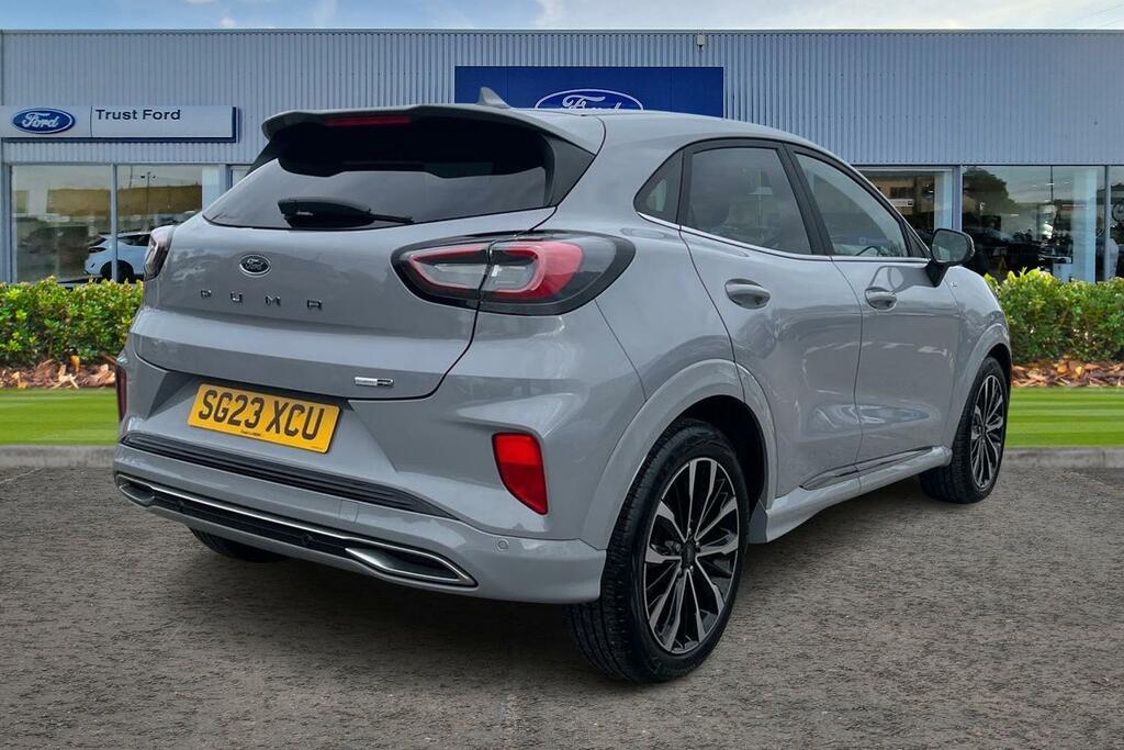 Ford Puma 1.0 Ecoboost Hybr Mhev 155 St-line Vignale Dct SG23XCU Grey #4