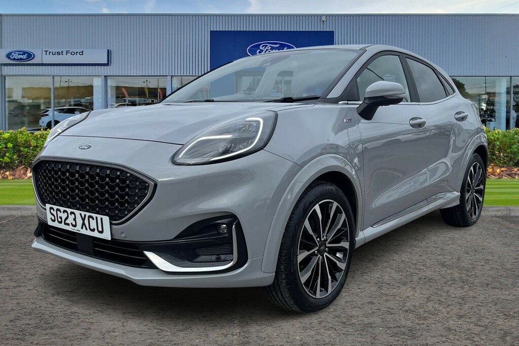 Ford Puma 1.0 Ecoboost Hybr Mhev 155 St-line Vignale Dct SG23XCU Grey #5