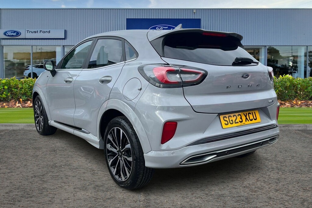Ford Puma 1.0 Ecoboost Hybr Mhev 155 St-line Vignale Dct SG23XCU Grey #2
