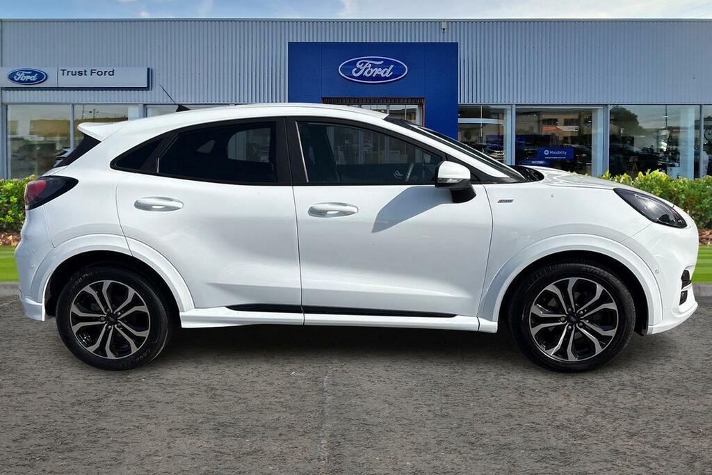 Ford Puma 1.0 Ecoboost Hybrid Mhev St-line WN72UWP White #3