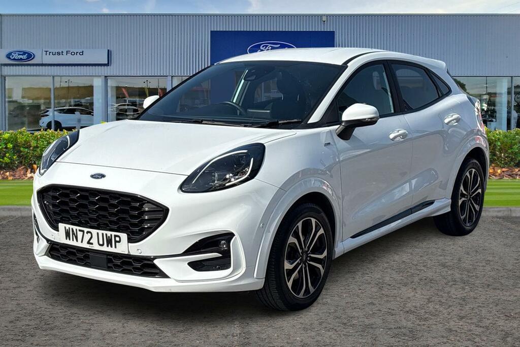 Ford Puma 1.0 Ecoboost Hybrid Mhev St-line WN72UWP White #5