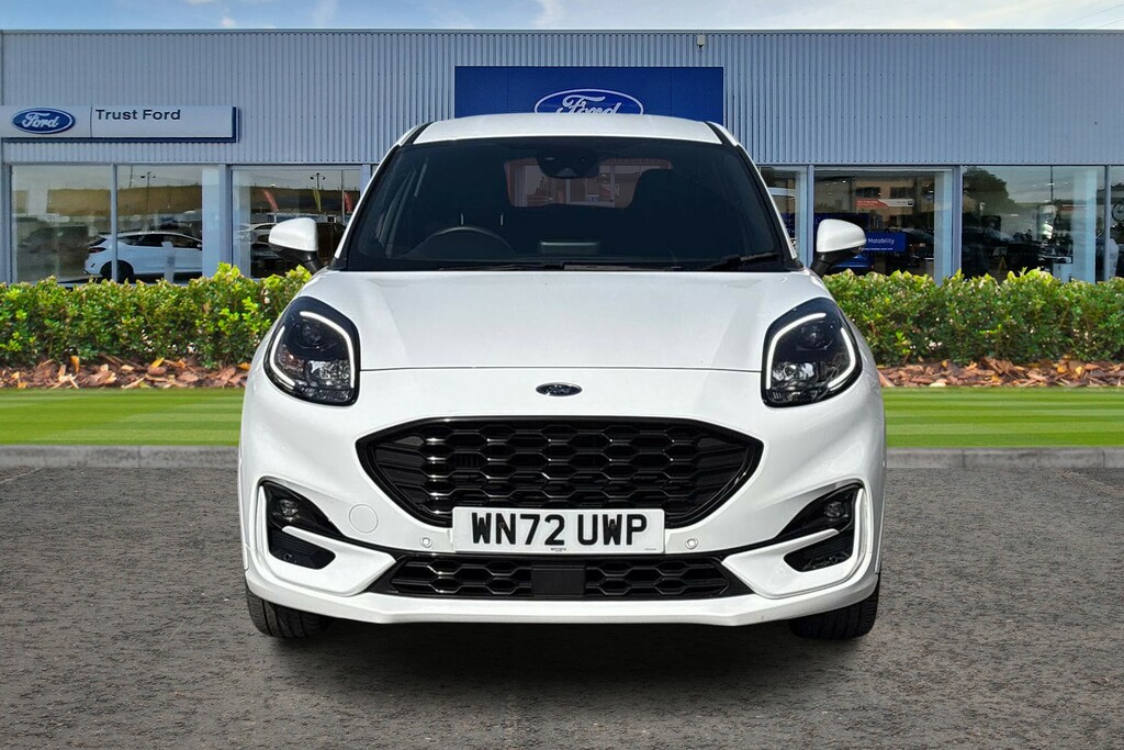 Ford Puma 1.0 Ecoboost Hybrid Mhev St-line WN72UWP White #6