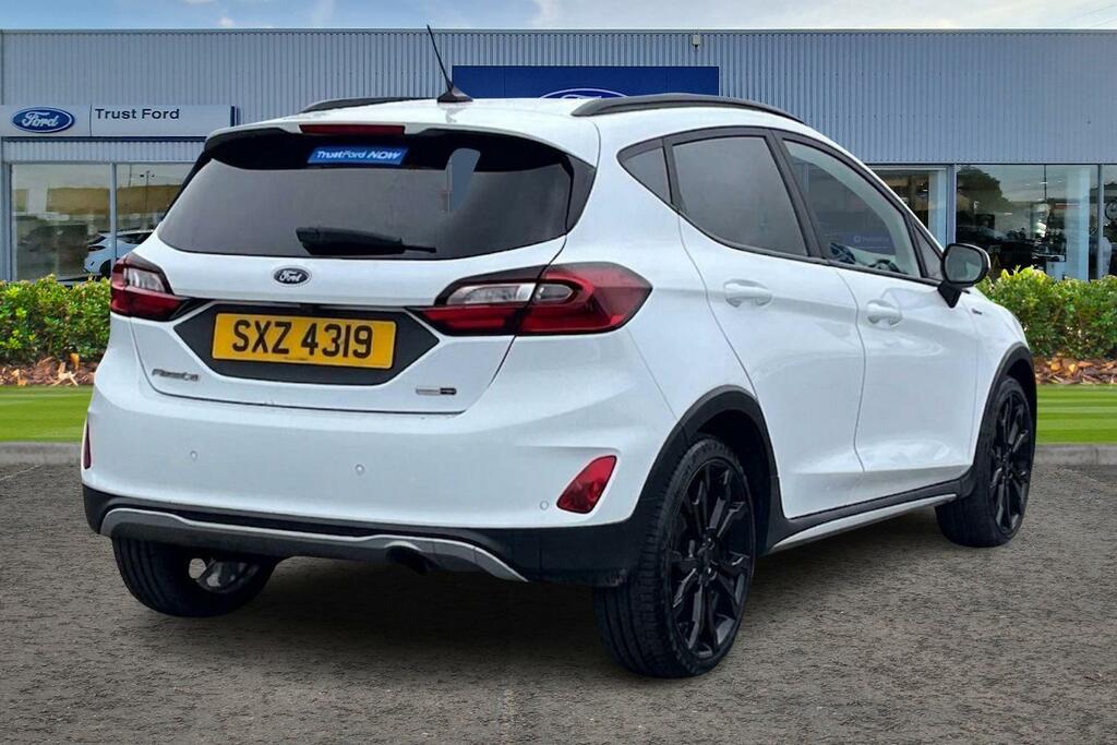 Ford Fiesta 1.0T Ecoboost Mhev Active X Edition Hatchback SXZ4319 White #4