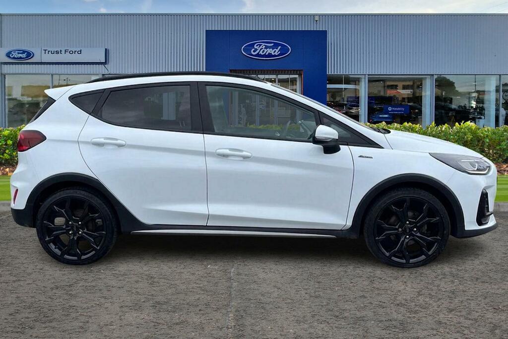 Ford Fiesta 1.0T Ecoboost Mhev Active X Edition Hatchback SXZ4319 White #3