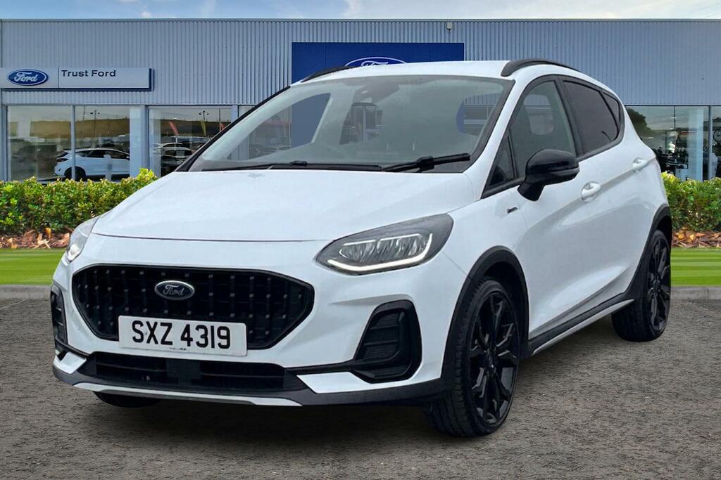 Ford Fiesta 1.0T Ecoboost Mhev Active X Edition Hatchback SXZ4319 White #5