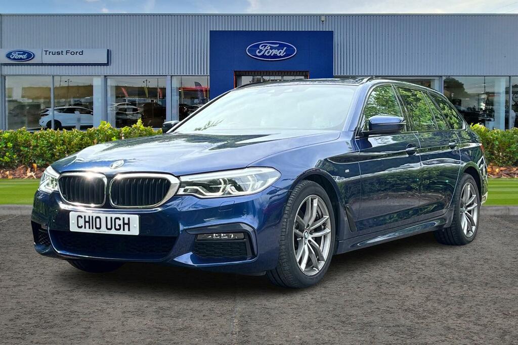 BMW 5 Series 520D Xdrive M Sport Heads-up Display Heat Blue #5