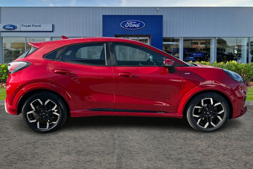 Ford Puma 1.0 Ecoboost Hybrid Mhev 155 St-line X WN72UTB Red #3