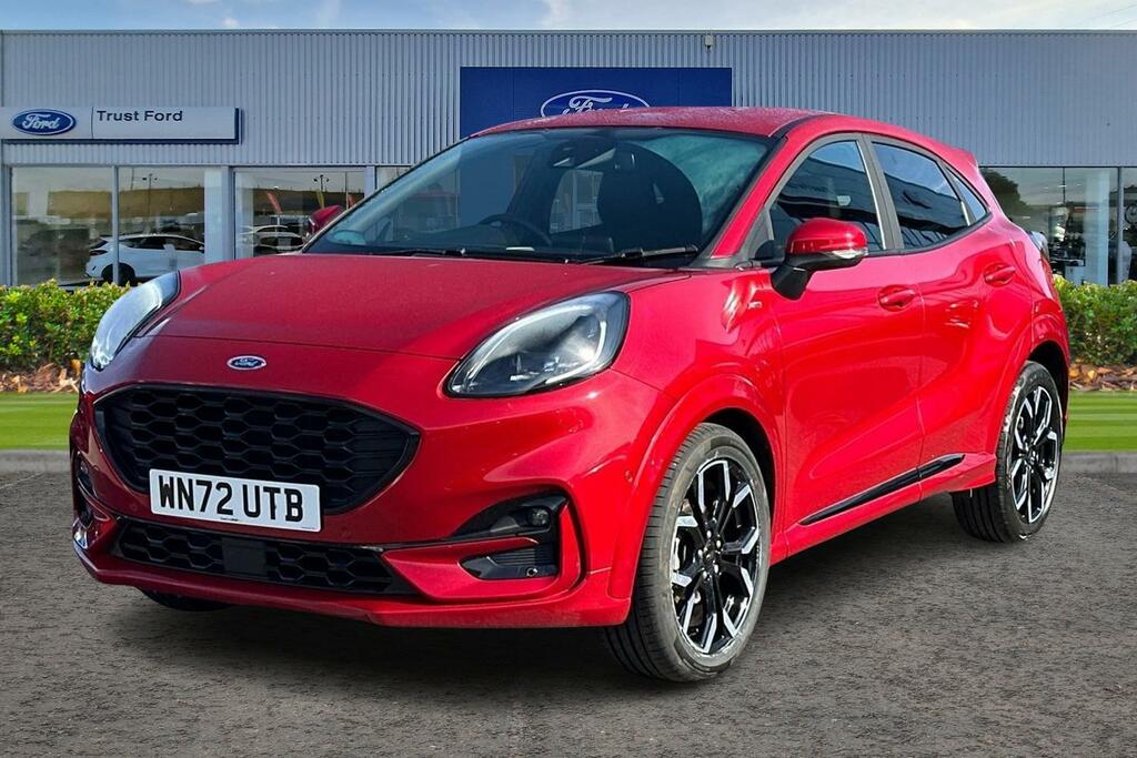 Ford Puma 1.0 Ecoboost Hybrid Mhev 155 St-line X WN72UTB Red #5