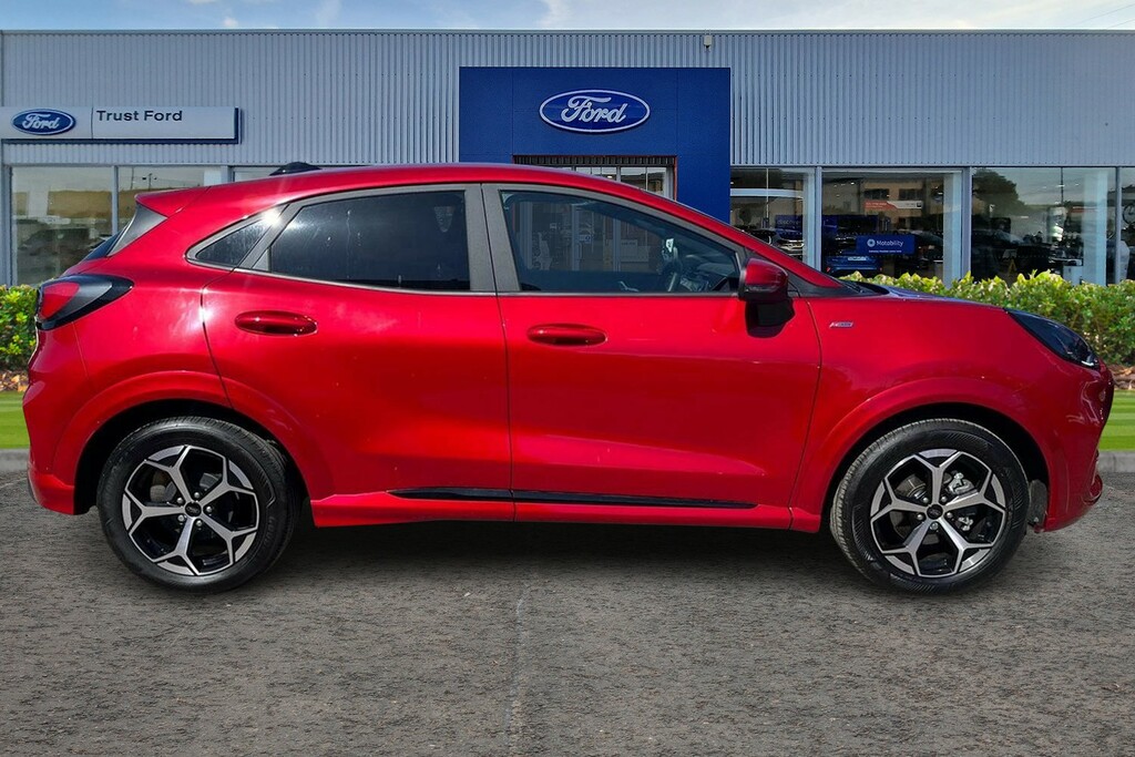 Ford Puma 1.0 Ecoboost Hybrid Mhev St-line Dct EO75ZKG Red #3