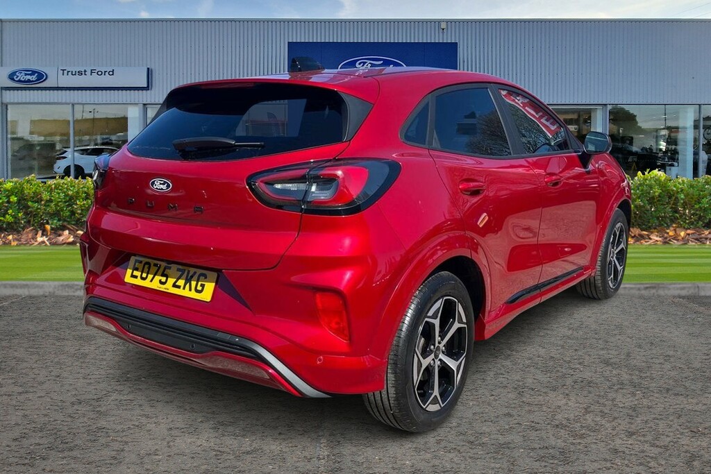 Ford Puma 1.0 Ecoboost Hybrid Mhev St-line Dct EO75ZKG Red #4