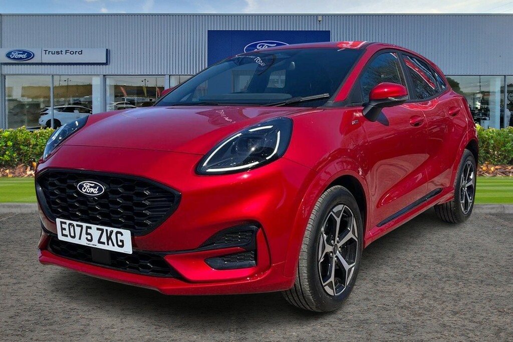 Ford Puma 1.0 Ecoboost Hybrid Mhev St-line Dct EO75ZKG Red #5