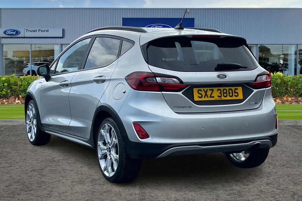 Ford Fiesta 1.0 Ecoboost Hybrid Mhev 125 Active X - Heated SXZ3805 Silver #2