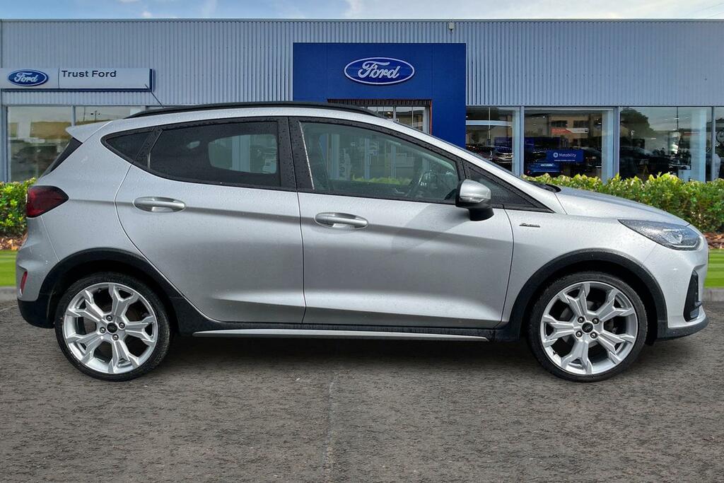 Ford Fiesta 1.0 Ecoboost Hybrid Mhev 125 Active X - Heated SXZ3805 Silver #3