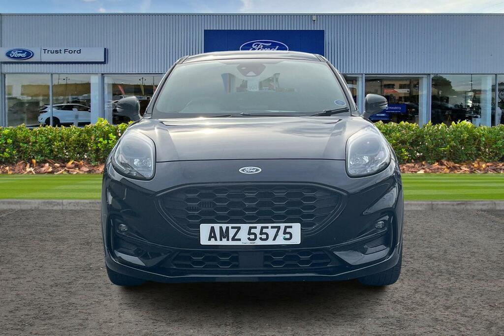 Ford Puma 1.0 Ecoboost Hybrid Mhev 155 St-line X - Rear AMZ5575 Black #6