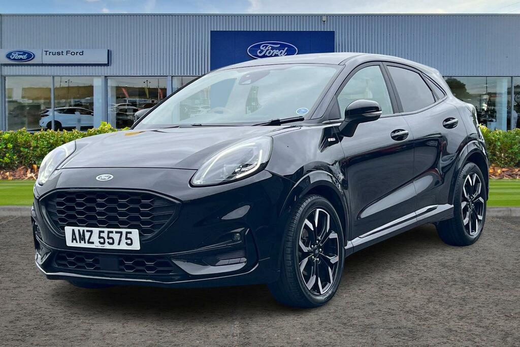 Ford Puma 1.0 Ecoboost Hybrid Mhev 155 St-line X - Rear AMZ5575 Black #5