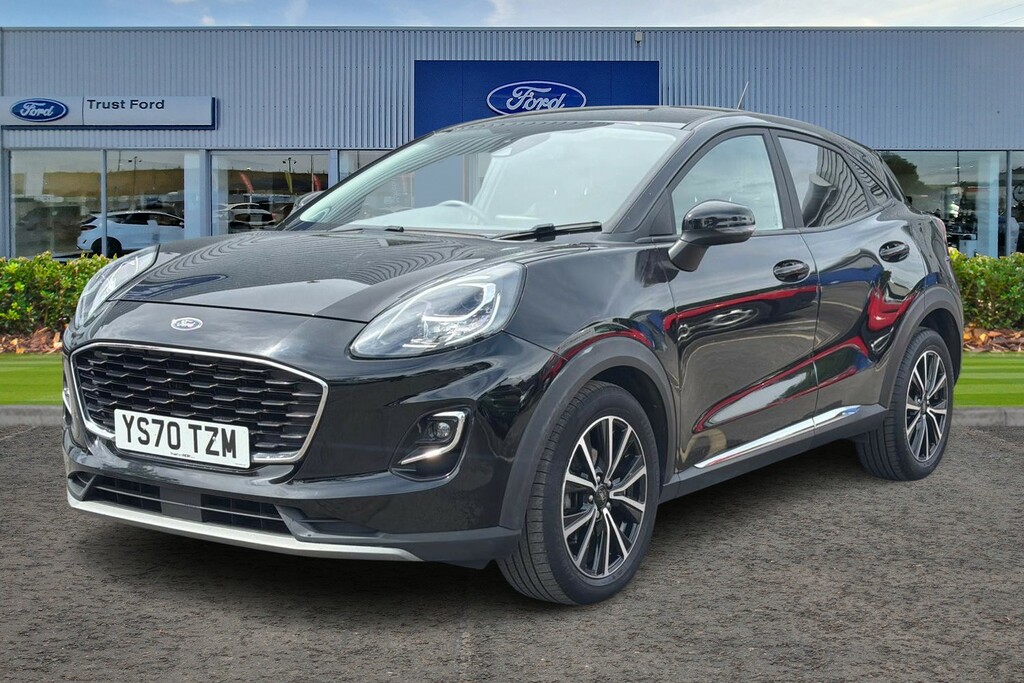 Ford Puma 1.0 Ecoboost Titanium With Rear Parking S YS70TZM Black #5