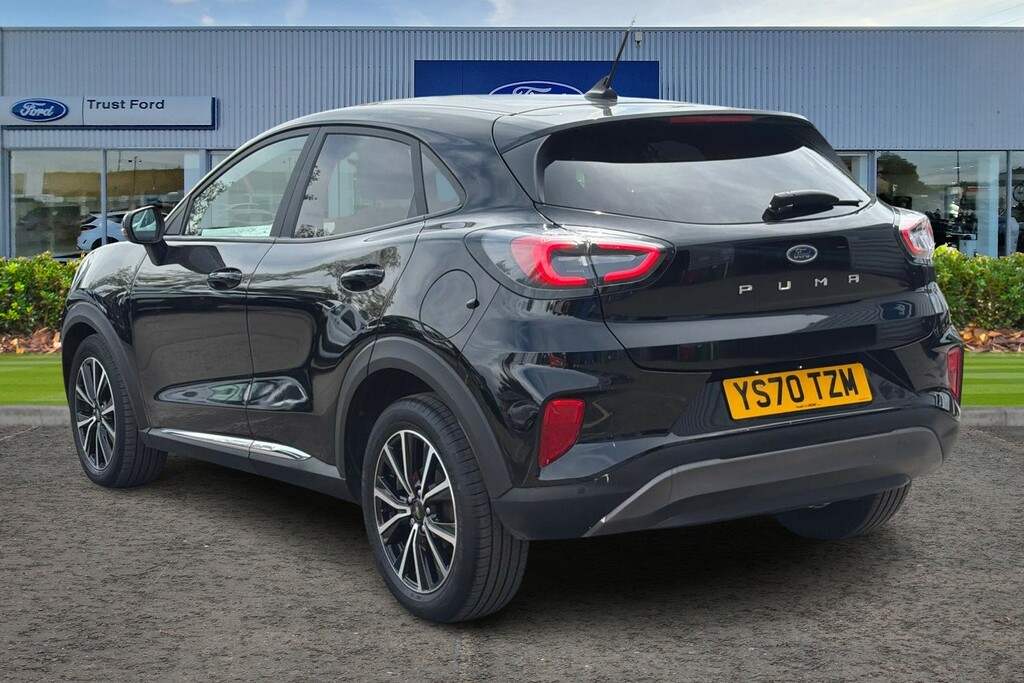Ford Puma 1.0 Ecoboost Titanium With Rear Parking S YS70TZM Black #2