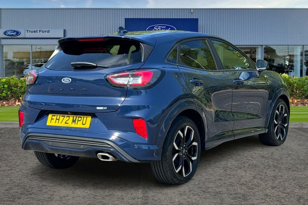 Ford Puma 1.0 Ecoboost Hybrid Mhev St-line X Dct FH72MPU Blue #4