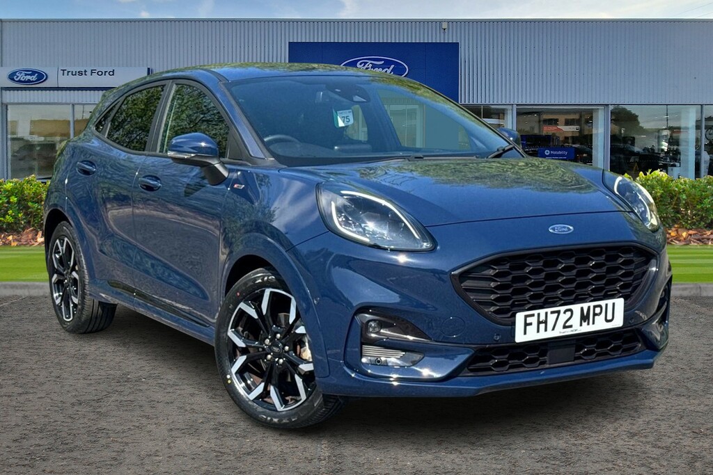 Ford Puma 1.0 Ecoboost Hybrid Mhev St-line X Dct Blue