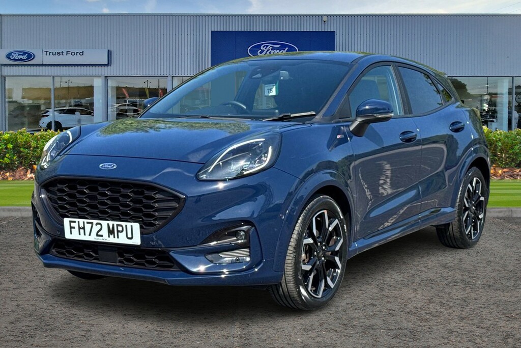 Ford Puma 1.0 Ecoboost Hybrid Mhev St-line X Dct FH72MPU Blue #5